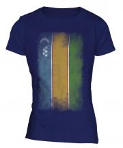 Karakalpakstan Faded Flag Ladies T-Shirt