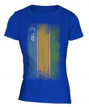 Karakalpakstan Faded Flag Ladies T-Shirt