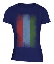 Karelia Faded Flag Ladies T-Shirt
