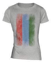 Karelia Faded Flag Ladies T-Shirt