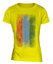 Karelia Faded Flag Ladies T-Shirt