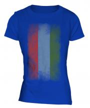 Karelia Faded Flag Ladies T-Shirt