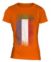 Khakassia Faded Flag Ladies T-Shirt