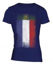 Khakassia Faded Flag Ladies T-Shirt