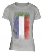 Khakassia Faded Flag Ladies T-Shirt