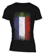 Khakassia Faded Flag Ladies T-Shirt