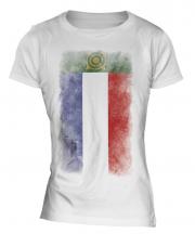Khakassia Faded Flag Ladies T-Shirt