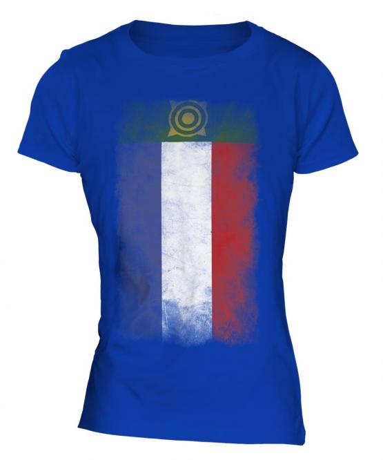 Khakassia Faded Flag Ladies T-Shirt