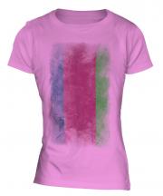 Kuban Peoples Republic Faded Flag Ladies T-Shirt