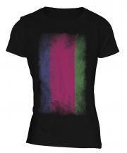 Kuban Peoples Republic Faded Flag Ladies T-Shirt