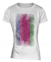 Kuban Peoples Republic Faded Flag Ladies T-Shirt