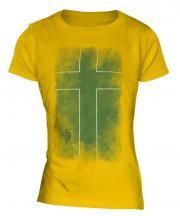 Ladonia Faded Flag Ladies T-Shirt