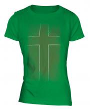 Ladonia Faded Flag Ladies T-Shirt