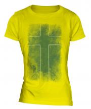 Ladonia Faded Flag Ladies T-Shirt
