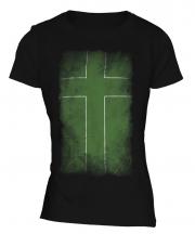 Ladonia Faded Flag Ladies T-Shirt