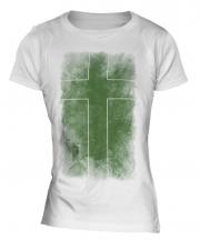 Ladonia Faded Flag Ladies T-Shirt