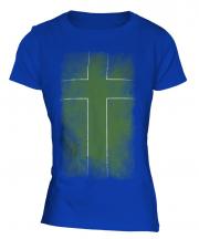 Ladonia Faded Flag Ladies T-Shirt
