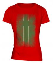 Ladonia Faded Flag Ladies T-Shirt