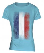 Los Altos Faded Flag Ladies T-Shirt