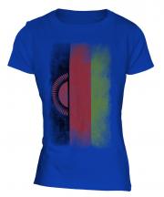 Malawi Faded Flag Ladies T-Shirt
