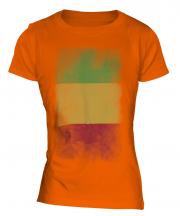 Mali Faded Flag Ladies T-Shirt