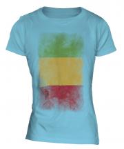 Mali Faded Flag Ladies T-Shirt