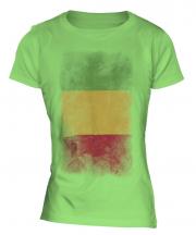 Mali Faded Flag Ladies T-Shirt