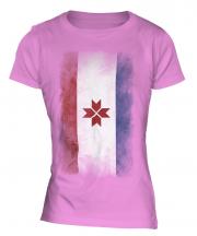 Mordovia Faded Flag Ladies T-Shirt