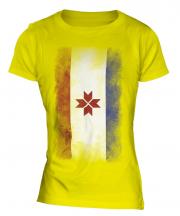 Mordovia Faded Flag Ladies T-Shirt