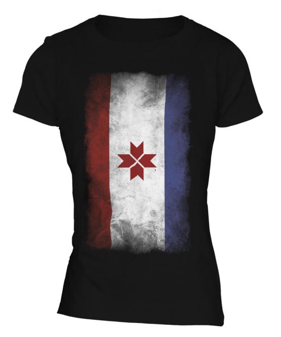 Mordovia Faded Flag Ladies T-Shirt