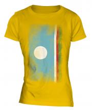 Sakha Republic Faded Flag Ladies T-Shirt
