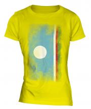 Sakha Republic Faded Flag Ladies T-Shirt