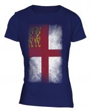 Sark Faded Flag Ladies T-Shirt