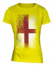 Sark Faded Flag Ladies T-Shirt