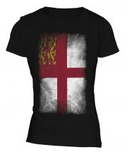Sark Faded Flag Ladies T-Shirt