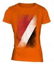 Sealand Faded Flag Ladies T-Shirt