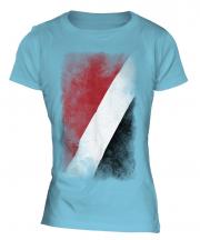 Sealand Faded Flag Ladies T-Shirt