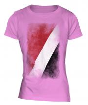 Sealand Faded Flag Ladies T-Shirt