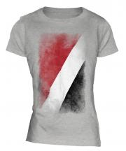 Sealand Faded Flag Ladies T-Shirt