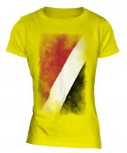 Sealand Faded Flag Ladies T-Shirt