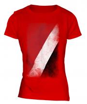 Sealand Faded Flag Ladies T-Shirt