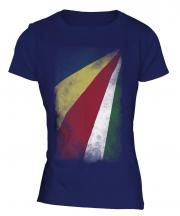 Seychelles Faded Flag Ladies T-Shirt