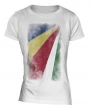 Seychelles Faded Flag Ladies T-Shirt