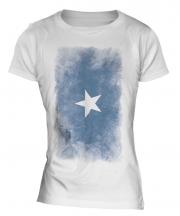 Somalia Faded Flag Ladies T-Shirt