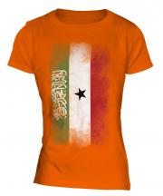 Somaliland Faded Flag Ladies T-Shirt