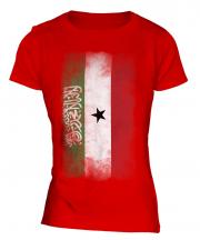 Somaliland Faded Flag Ladies T-Shirt