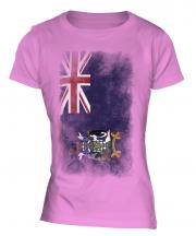 South Georgia Faded Flag Ladies T-Shirt