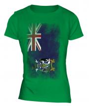 South Georgia Faded Flag Ladies T-Shirt