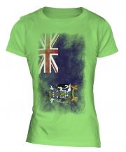 South Georgia Faded Flag Ladies T-Shirt