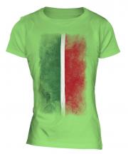 Tatarstan Faded Flag Ladies T-Shirt